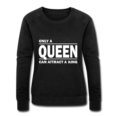 King Queen Pullover - King & Queen, Paar-Design, Her