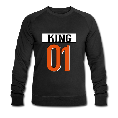 King Queen Pullover - king 01 queen könig königin