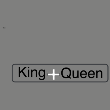 Motiv King und Queen