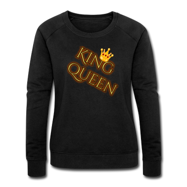 King Queen Pullover - King Queen partner shirt geschenk