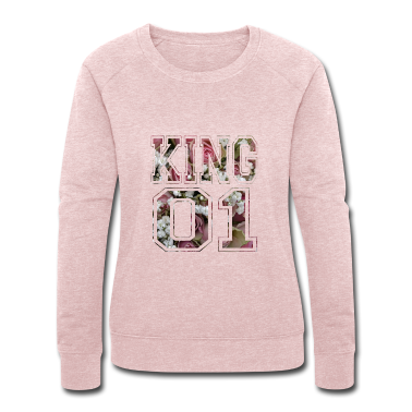King Queen Pullover - King 01 Paar-Liebe Paare King Queen King Rosen