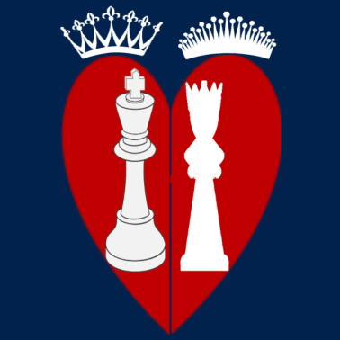 Motiv King Queen Paar