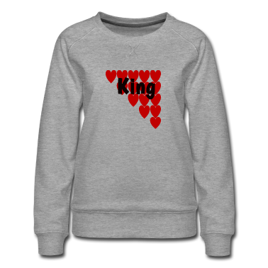 King Queen Pullover - Liebe King Queen