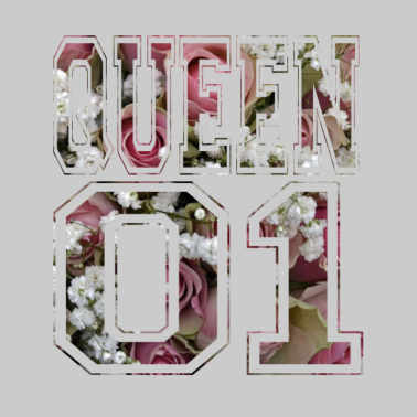 Motiv Queen 01 King Queen Paar-Liebe Rosen