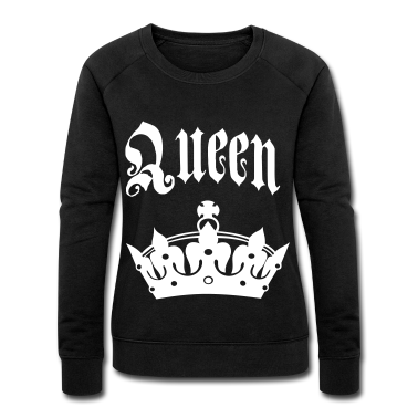 King Queen Pullover - KING & QUEEN Krone Partnerlook