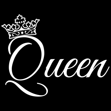 Motiv Queen, original frau geschenk - king queen paar