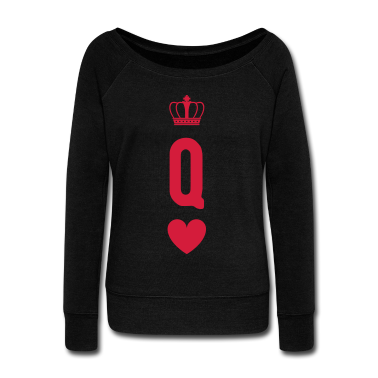 King Queen Pullover - queen KING PARTNERSHIRTS