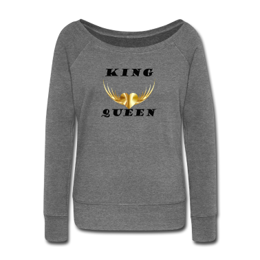 King Queen Pullover - King and Queen King und Königin perfekte Liebe
