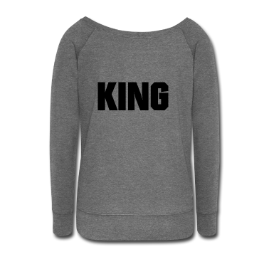 King Queen Pullover - King Queen Geschenk Geschenkidee