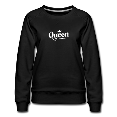 King Queen Pullover - Queen Partnerlook Paare King & Queen