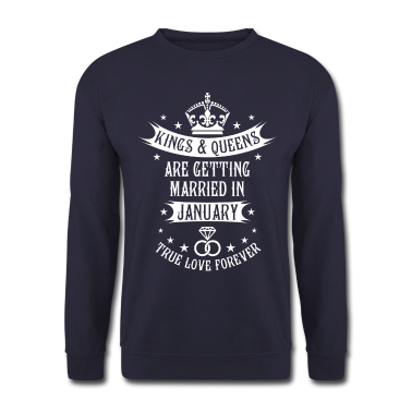 King Queen Pullover - 01 Kings Queens married in January