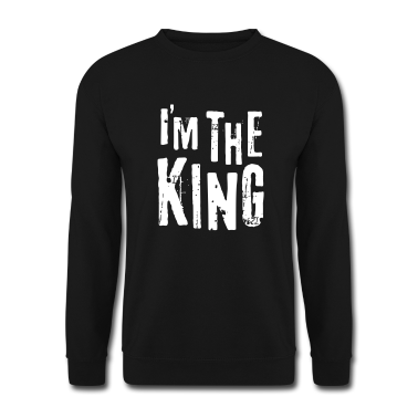 King Queen Pullover - King König Kings Chef Queen Königin Partnerlook