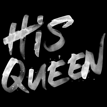 Motiv His Queen Splash - White