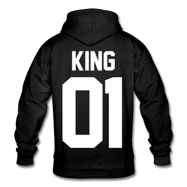 King Queen Hoodie - KING