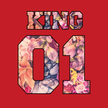 Motiv King Queen Partnerlook Rose Love