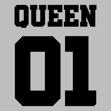 Motiv Queen 01-King and Queen (schwarz)