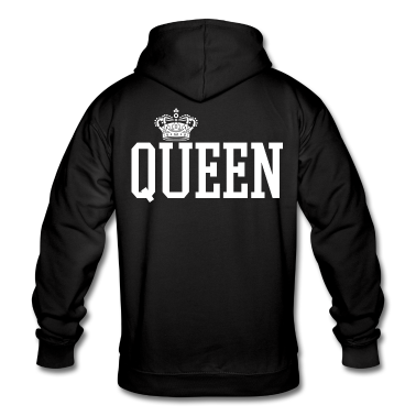 King Queen Hoodie - King - Queen Geschenk Geschenkidee