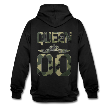 King Queen Hoodie - King - Queen Geschenk Geschenkidee