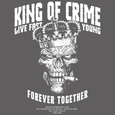 Motiv Partnerlook King Queen Pärchen