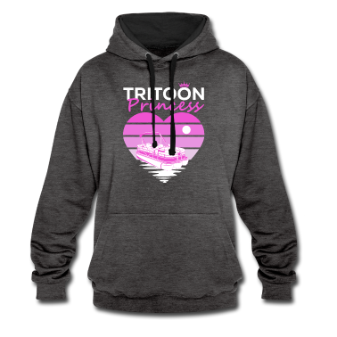 King Queen Hoodie - Boating Queen And Tritoon Princess Boat Lover Gift