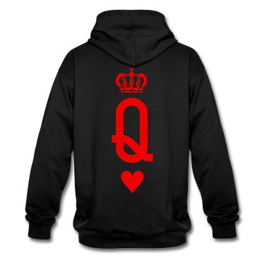 King Queen Hoodie - Queen and King Partnerlook Design!