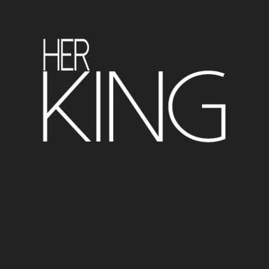 Motiv Her King King Queen Pärchenoutfit Modern