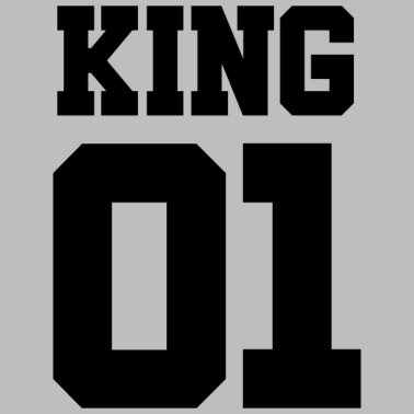 Motiv KING 01-King and Queen (schwarz)
