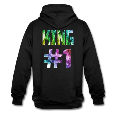 King Queen Hoodie - KING 01, King #1, Queen Design im Store