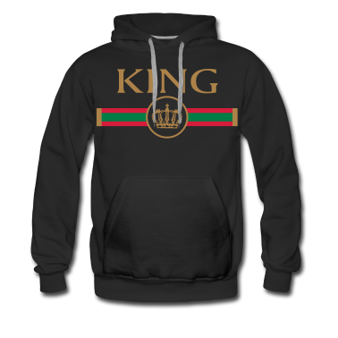 King Queen Hoodie - KING - Queen Partnerlook P70 A