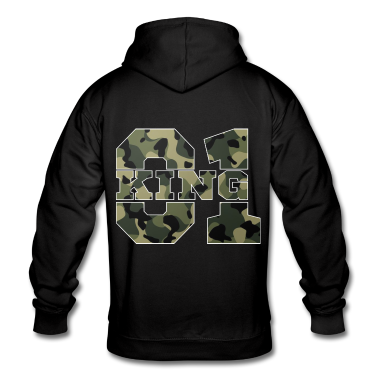 King Queen Hoodie - King - Queen Geschenk Geschenkidee