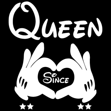 Motiv King Queen Hände die ein Herz bilden Queen