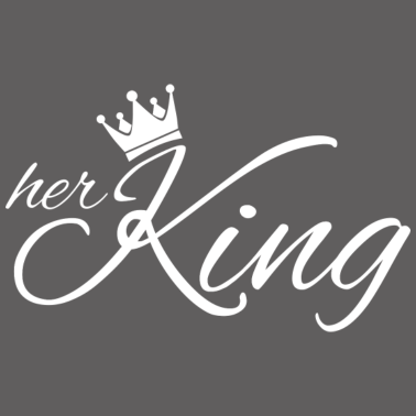 Motiv Her King King Queen Pärchenoutfit