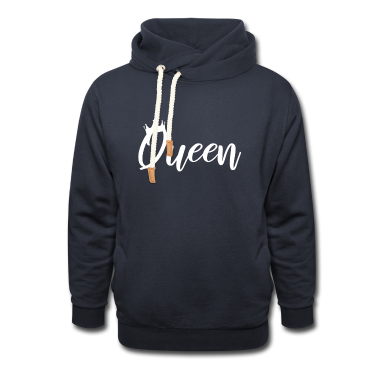 King Queen Hoodie - Queen & King Partnerlook Pärchen