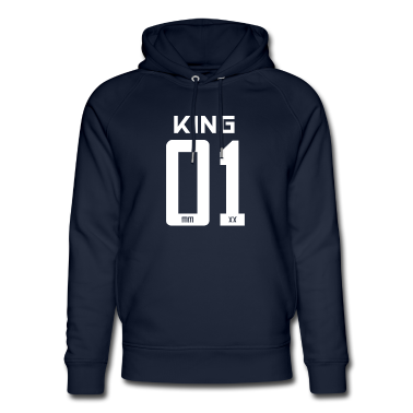 King Queen Hoodie - King - Queen Geschenk Geschenkidee