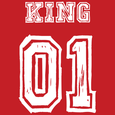 Motiv King Queen Partnerlook Love