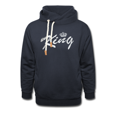 King Queen Hoodie - King Partnerlook King & Queen Geschenk