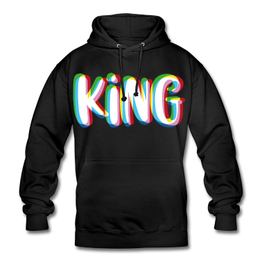 King Queen Hoodie - King - Queen Partnershirt
