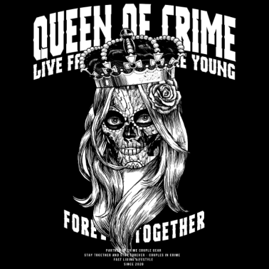 Motiv Partnerlook King Queen Pärchen