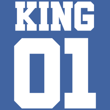 Motiv KING 01-King and Queen (weiß)