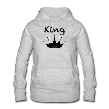King Queen Hoodie - King