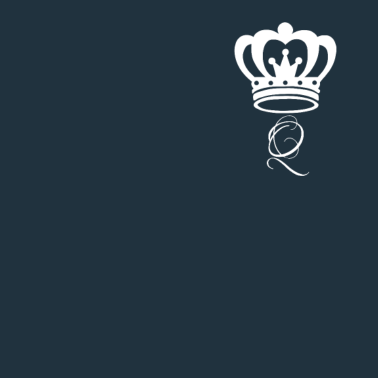 Motiv Queen weiße Krone Partnerlook mit dem King