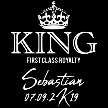 Motiv THE KING Der Koenig Sebastian wh