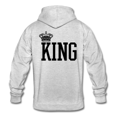King Queen Hoodie - King - Queen Geschenk Geschenkidee