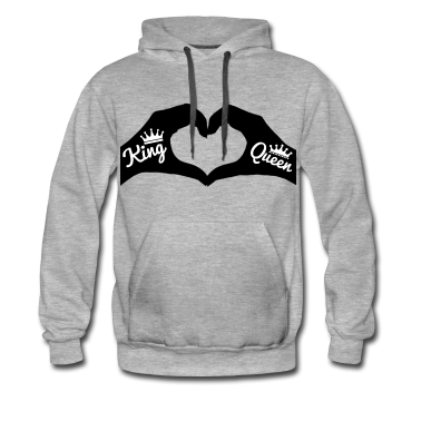 King Queen Hoodie - King & Queen