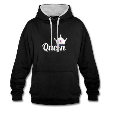 King Queen Hoodie - KING & QUEEN (Queen)