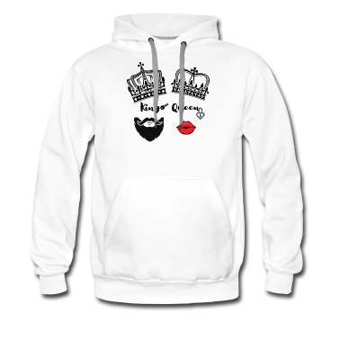 King Queen Hoodie - King & Queen