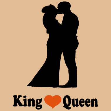 Motiv King Herz Queen