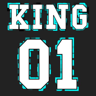 Motiv King - Queen Pärchendesign