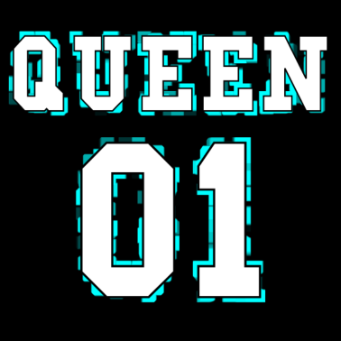 Motiv King - Queen Pärchendesign