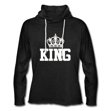King Queen Hoodie - KING - Partnershirt - King und Queen